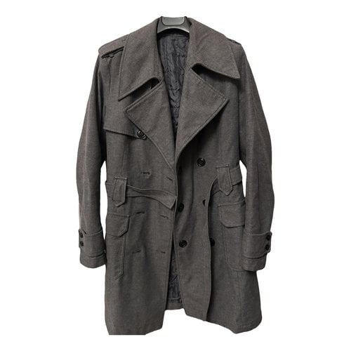 Pre-owned Blauer Coat In Grey