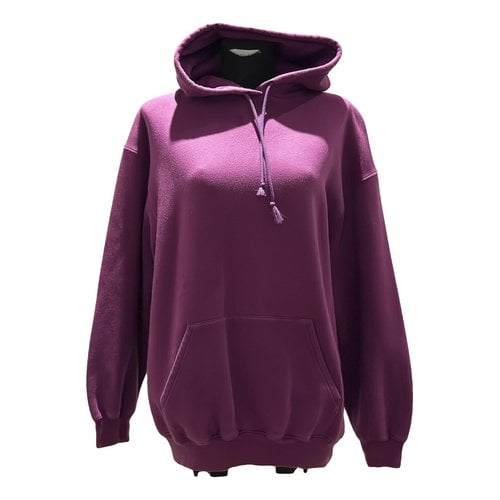 Pre-owned Balenciaga Sweatshirt In Purple