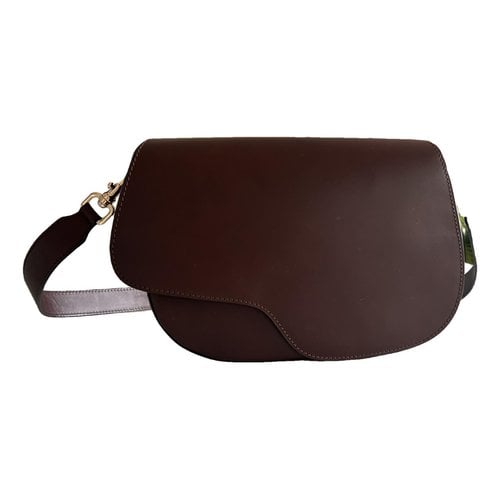 Pre-owned Atp Atelier Leather Handbag In Brown