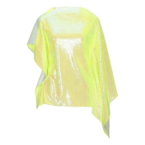 Pre-owned Mm6 Maison Margiela Tunic In Yellow