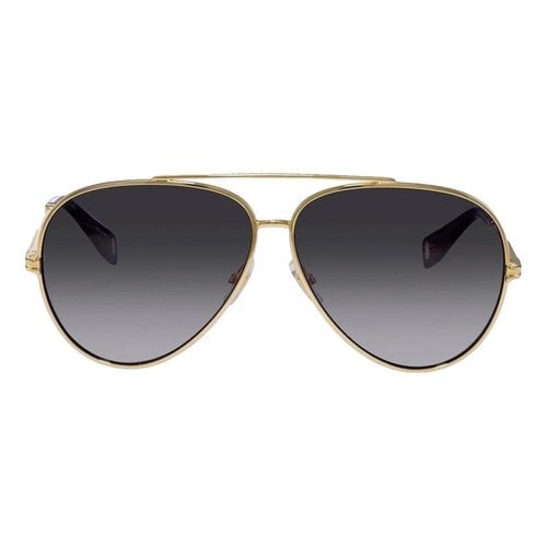 Pre-owned Marc Jacobs Aviator Sunglasses In Multicolour