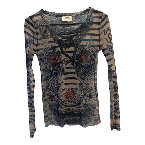Pre-owned Jean Paul Gaultier Cashmere T-shirt In Multicolour