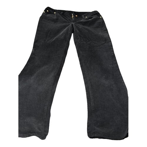 Pre-owned Tory Burch Bootcut Jeans In Black