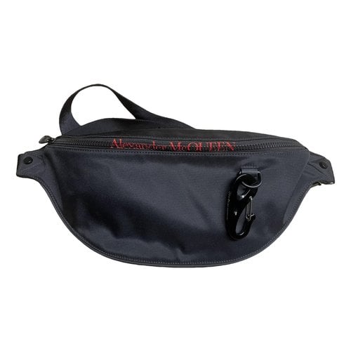 Pre-owned Alexander Mcqueen Cloth Bag In Black