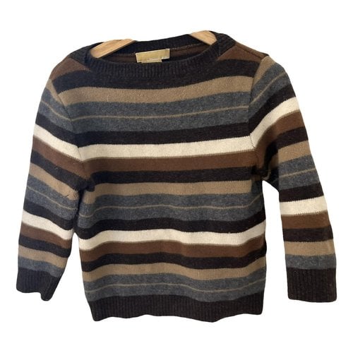 Pre-owned Michael Kors Cashmere Jumper In Brown