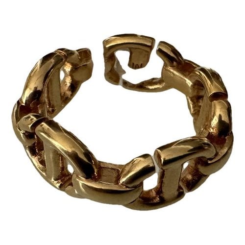 Pre-owned Dior Ring In Gold