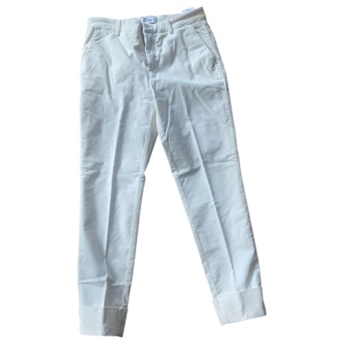 Pre-owned Closed Chino Pants In White