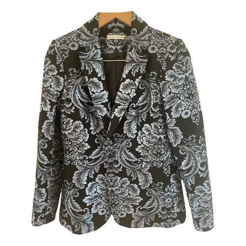 Pre-owned Alice And Olivia Blazer In Blue