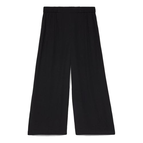 Pre-owned Rodebjer Large Pants In Black