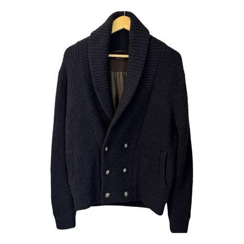 Pre-owned Corneliani Wool Jacket In Blue