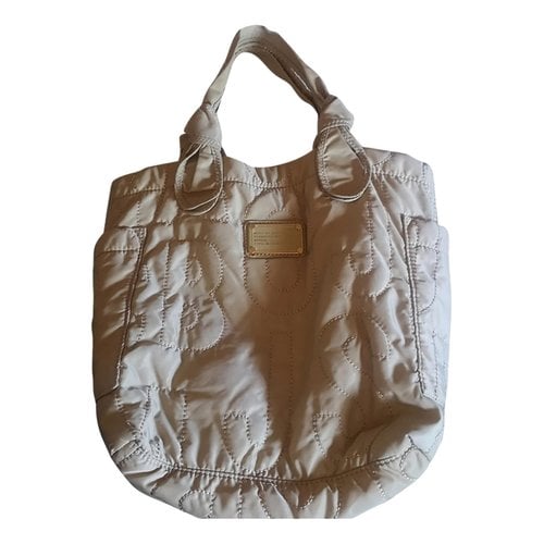 Pre-owned Marc By Marc Jacobs Cloth Tote In Beige