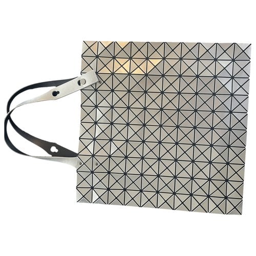 Pre-owned Issey Miyake Tote In Silver