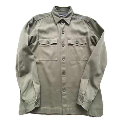 Pre-owned Tom Ford Jacket In Khaki