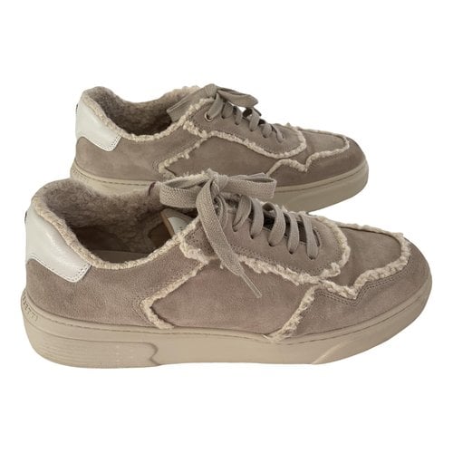 Pre-owned Fratelli Rossetti Trainers In Beige