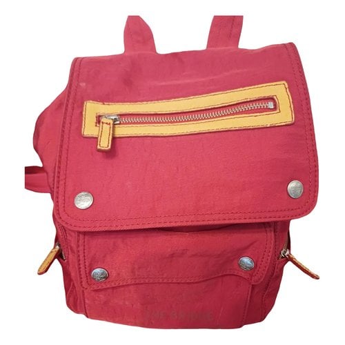Pre-owned The Bridge Cloth Backpack In Red
