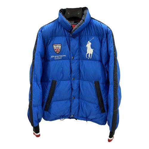 Pre-owned Polo Ralph Lauren Puffer In Blue