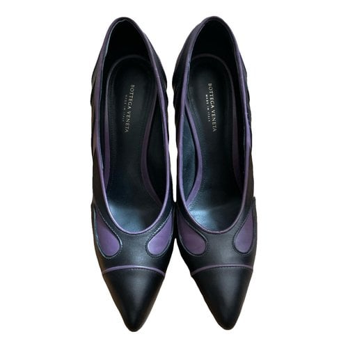 Pre-owned Bottega Veneta Leather Heels In Multicolour