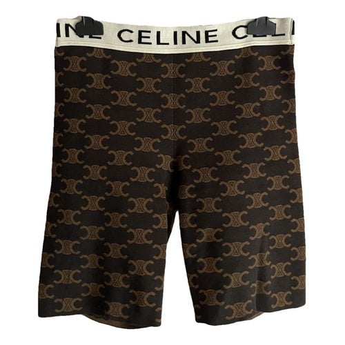 Pre-owned Celine Cloth Leggings In Other
