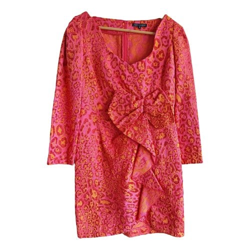 Pre-owned Tara Jarmon Mini Dress In Pink