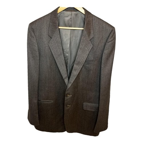 Pre-owned Saint Michael Wool Suit Jacket In Grey