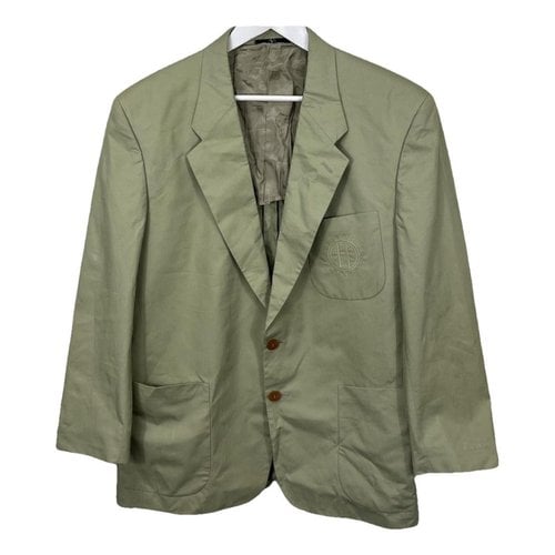 Pre-owned Valentino Suit In Khaki