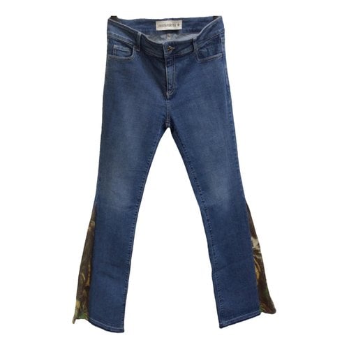 Pre-owned Shirtaporter Bootcut Jeans In Blue