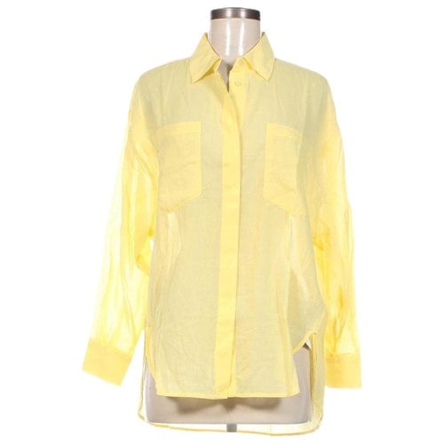 Pre-owned Maje Shirt In Yellow
