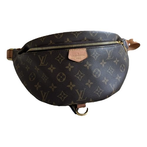 Pre-owned Louis Vuitton Bum Bag / Sac Ceinture Leather Handbag In Brown