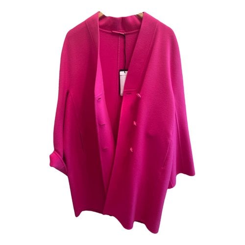 Pre-owned Ermanno Scervino Wool Coat In Pink