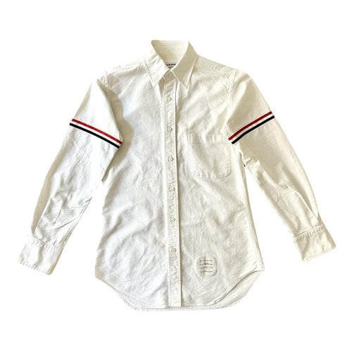 Pre-owned Thom Browne Shirt In White