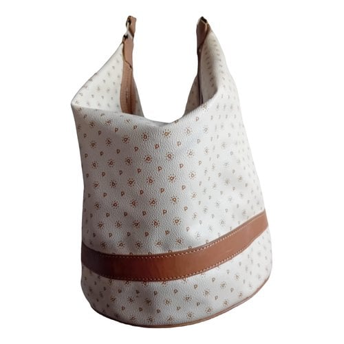 Pre-owned Pollini Backpack In White