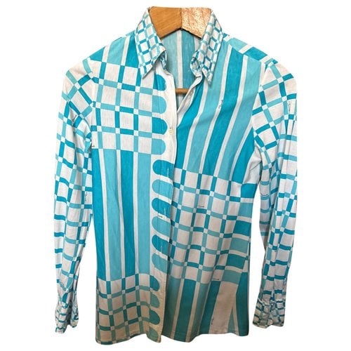 Pre-owned Guy Laroche Shirt In Turquoise