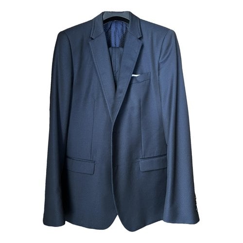 Pre-owned Dolce & Gabbana Wool Suit In Blue