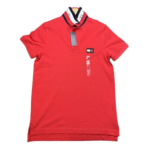 Pre-owned Tommy Hilfiger T-shirt In Red