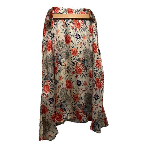 Pre-owned Lolly's Laundry Mid-length Skirt In Beige