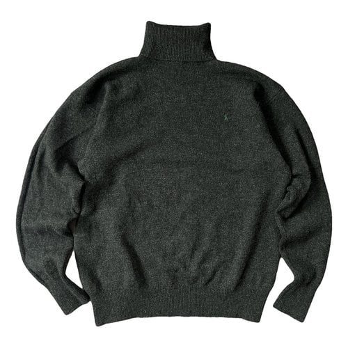 Pre-owned Polo Ralph Lauren Wool Sweatshirt In Grey