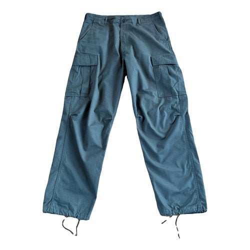 Pre-owned Orslow Trousers In Green