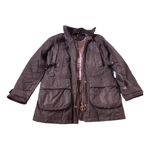 Pre-owned Barbour Parka In Black