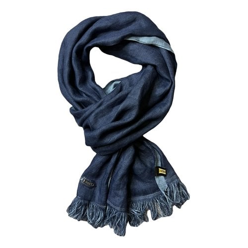 Pre-owned Zilli Scarf In Blue