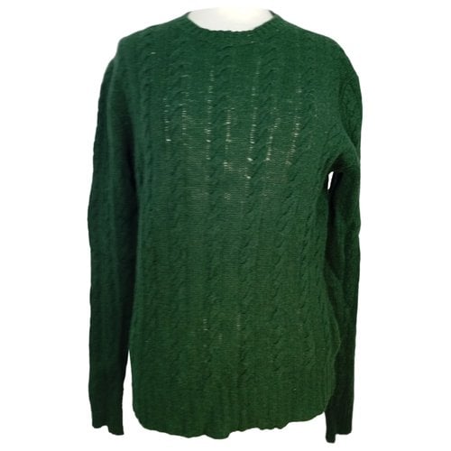Pre-owned Prada Wool Jumper In Green