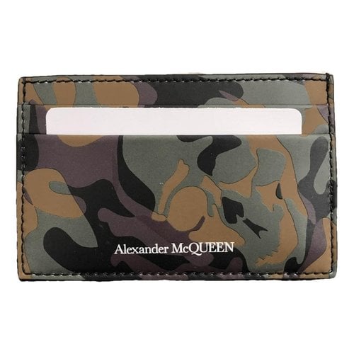 Pre-owned Alexander Mcqueen Leather Small Bag In Multicolour