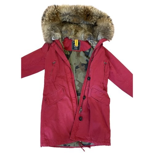 Pre-owned Blonde No.8 Parka In Red