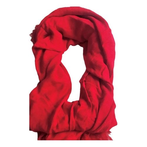 Pre-owned Emporio Armani Scarf In Red
