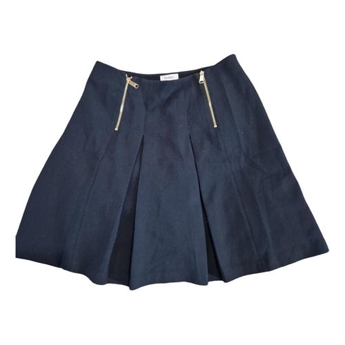 Pre-owned Max & Co Mid-length Skirt In Navy