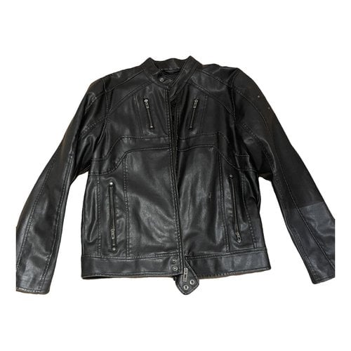 Pre-owned Guess Jacket In Black