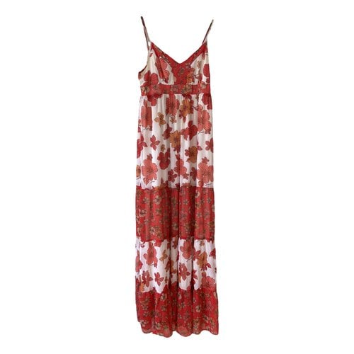 Pre-owned Guess Maxi Dress In Red