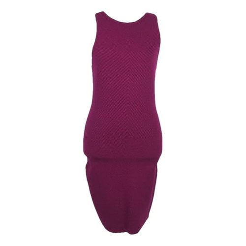 Pre-owned Rebecca Minkoff Mid-length Dress In Burgundy