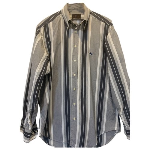 Pre-owned Etro Shirt In Anthracite