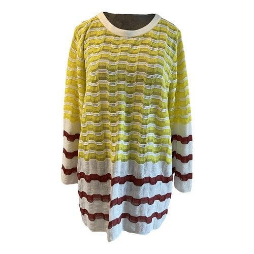 Pre-owned M Missoni Jumper In Yellow