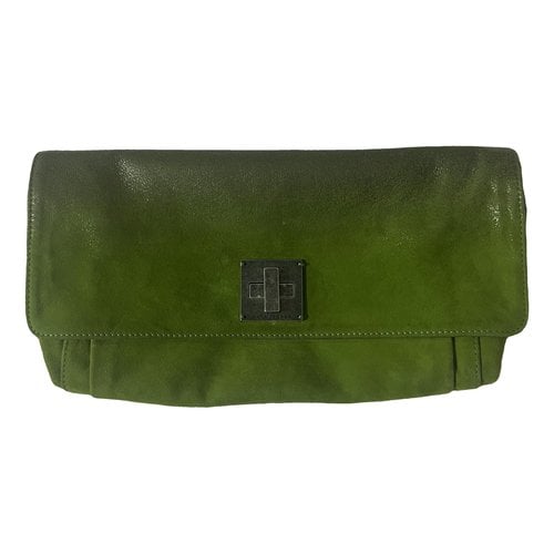 Pre-owned Marc Jacobs Clutch Bag In Green